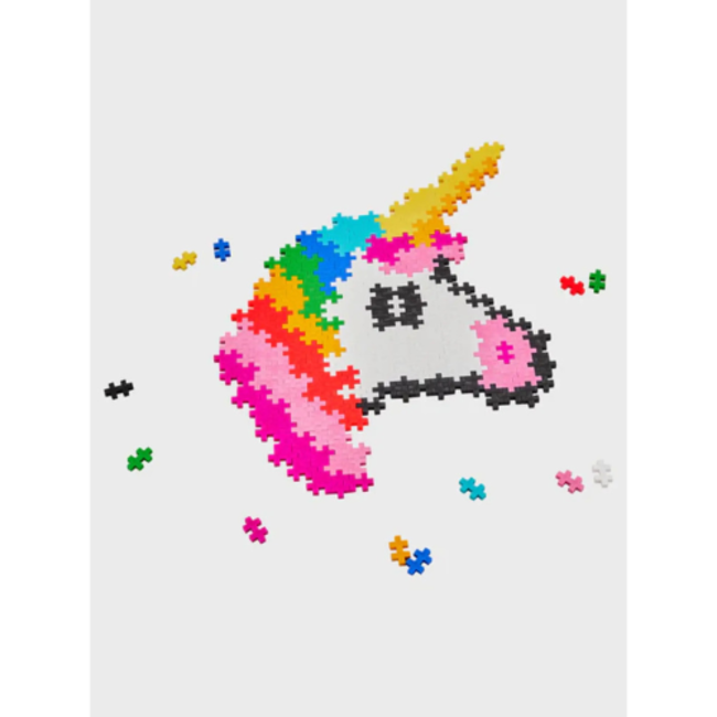 Plus Plus Puzzle By Number Unicorn 250pcs