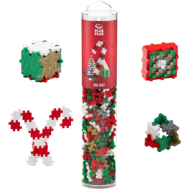Plus Plus Holiday mix / 240 pcs Tube