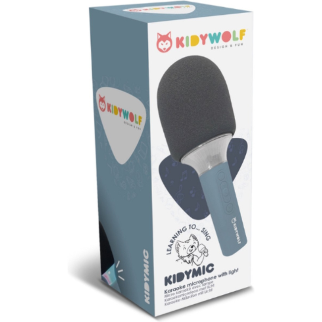 Kidywolf Kidymic - Karaoke micro- Blauw