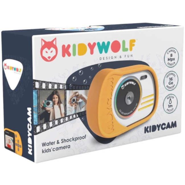 Kidywolf Kidywolf Kidycam -  waterdichte camera - oranje