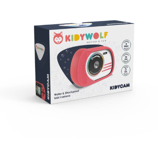 Kidywolf Kidycam -  waterdichte camera - roze