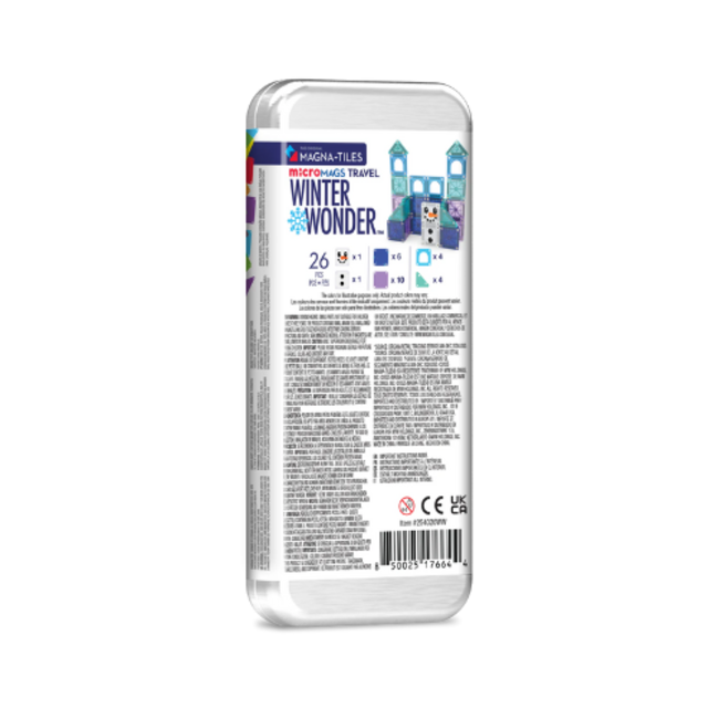 MAGNA-TILES , Reiseditie Winter Wonder 26 stuks