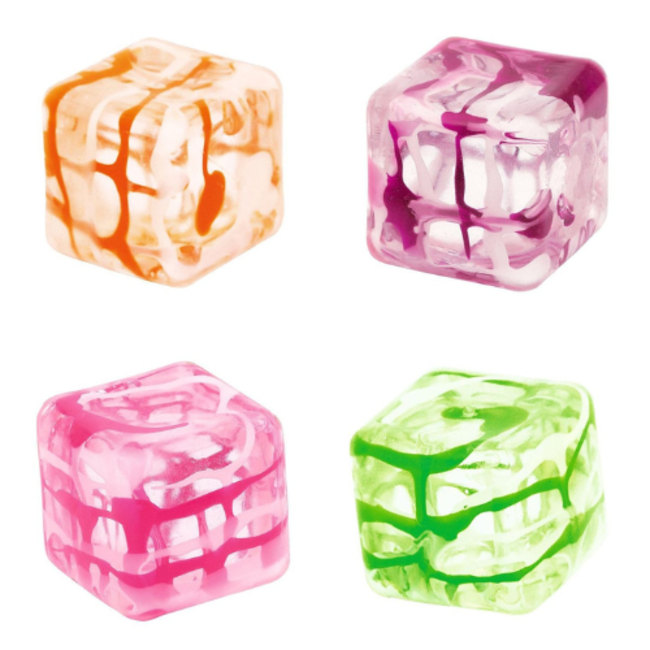 Happy Day relax dobbelsteen neon 4 assorti