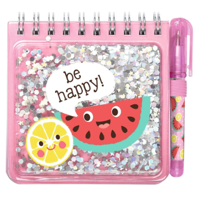 moses. Verlag Notitieblokje met pen - Be happy, assorti