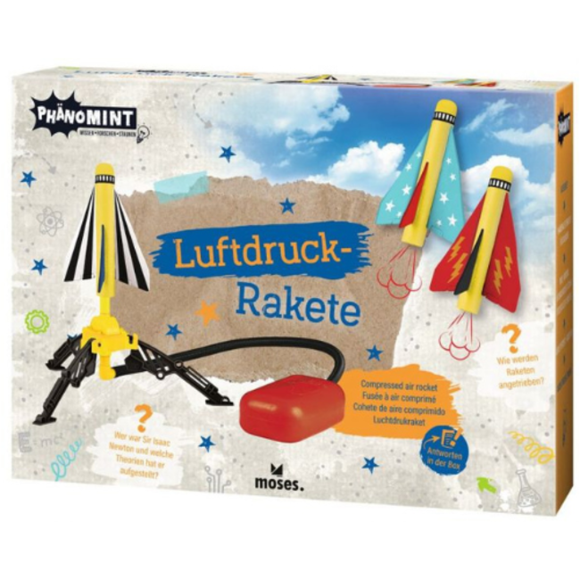 moses. Verlag PhänoMINT luchtdruk raket