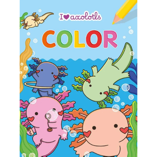 Deltas I love Axolotls Color kleurblok