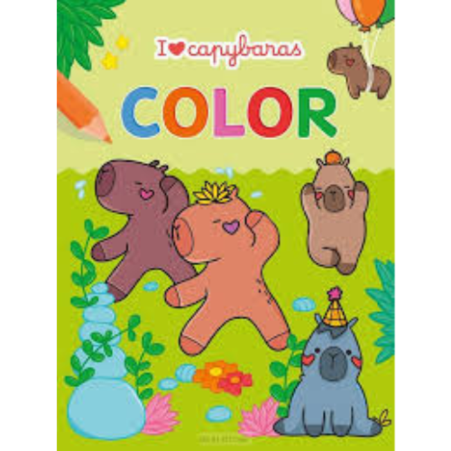 Deltas I love Capybaras Color kleurblok