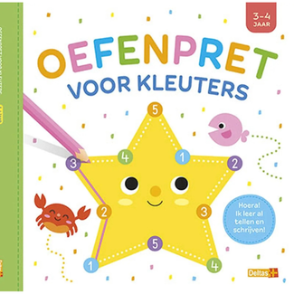 Deltas Oefenpret voor kleuters (3-4 j.)