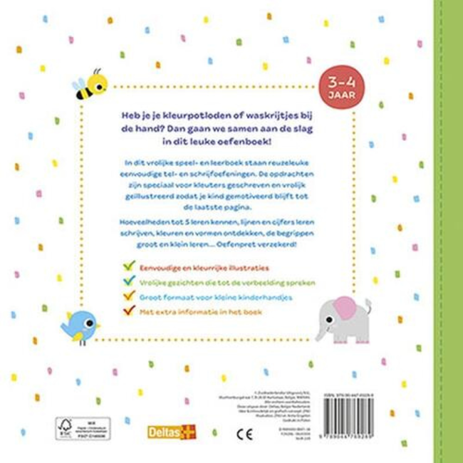 Deltas Oefenpret voor kleuters (3-4 j.)