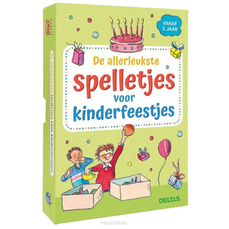 Deltas De allerleukste spelletjes voor kinderfeestjes (vanaf 3 jaar)