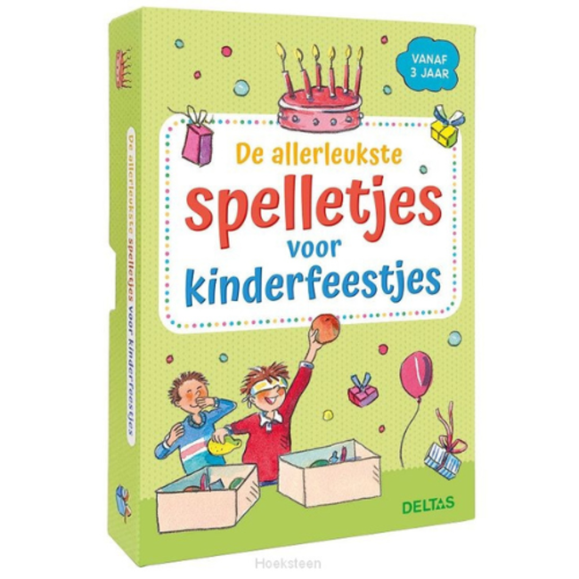 Deltas De allerleukste spelletjes voor kinderfeestjes (vanaf 3 jaar)