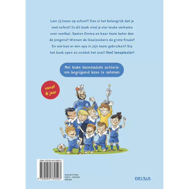 Deltas Leespret beginnende lezers vanaf 6 jaar - Mijn eerste voetbal leesboek