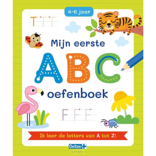 Deltas Mijn eerste ABC oefenboek (4-6 j.)