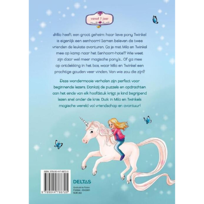 Deltas Magische verhalen voor beginnende lezers - Twinkel de allerliefste eenhoorn