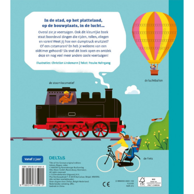 Deltas Mijn eerste voertuigenboek