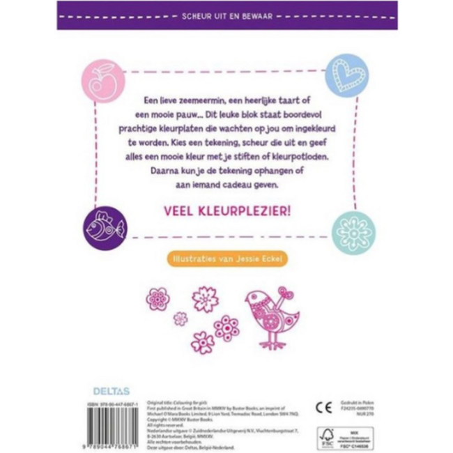 Deltas Mijn wondermooie kleurblok