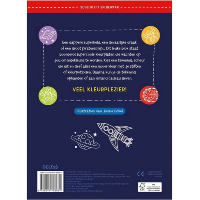 Deltas Mijn megastoere kleurblok