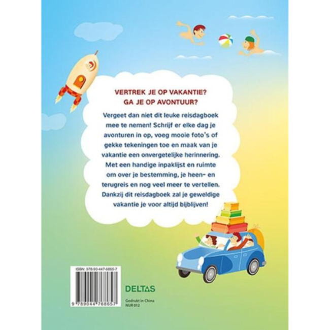 Deltas Mijn leukste reisdagboek
