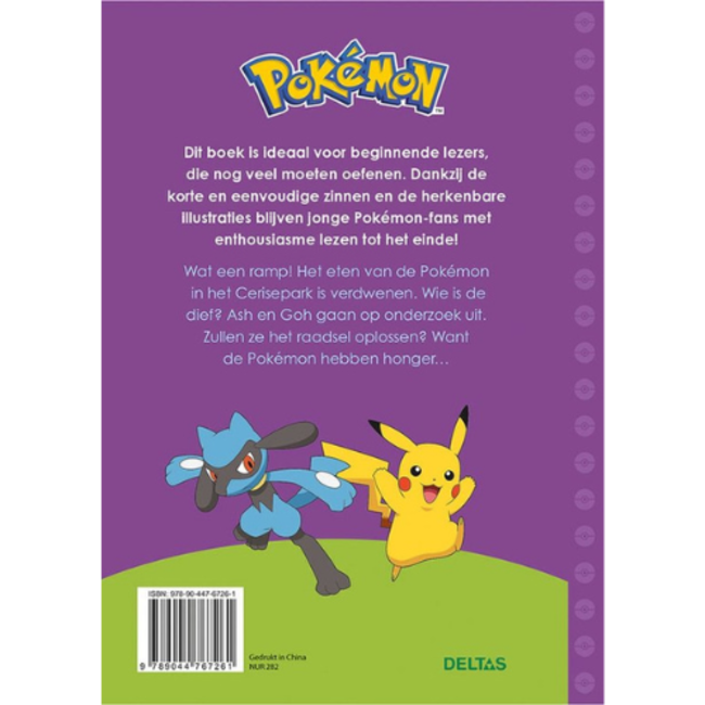Deltas Leesboeken, Pokemon Eerste leespret- Wie heeft het eten gestolen
