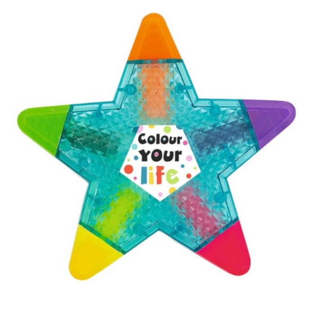 moses. Verlag Markeerstiften ster/bloem 2 assorti