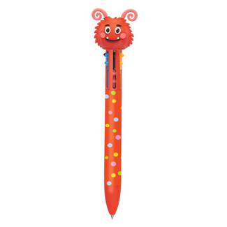 Monster uitwisbare 6 kleuren pen