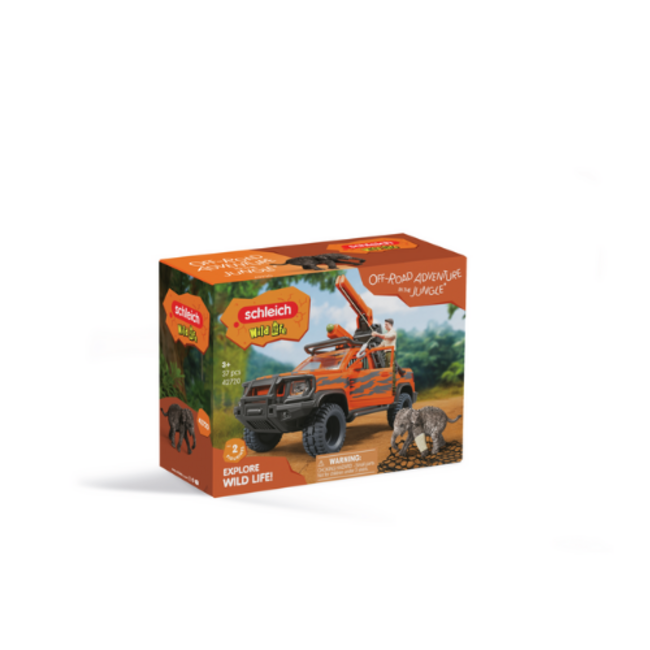 Schleich WILD LIFE - OFF-ROAD AVONTUUR IN DE JUNGLE