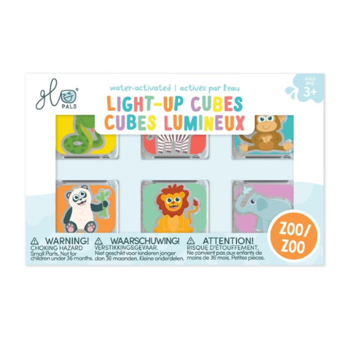 Glopals cubes 6PK Zoo