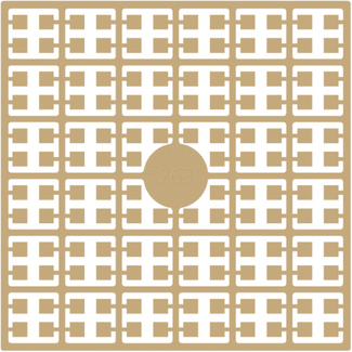 Pixelsquares - color 263