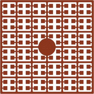 Pixelsquares - color 353