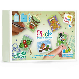 Pixelhobby Pixelhobby, Medaillon Thema Box - Kerst 2