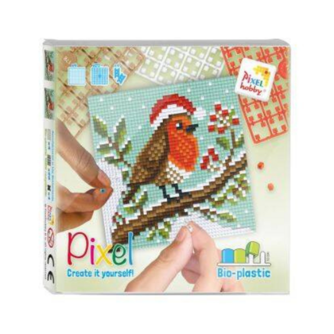 Pixelhobby, Pixel Set - Kerst - Vogel
