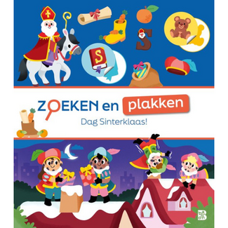 Ballon Boeken, Zoekboeken - Zoeken en plakken: Dag Sinterklaas! 3+ Ballon Boeken, Zoekboeken - Zoeken en plakken: Dag Sinterklaas! 3+