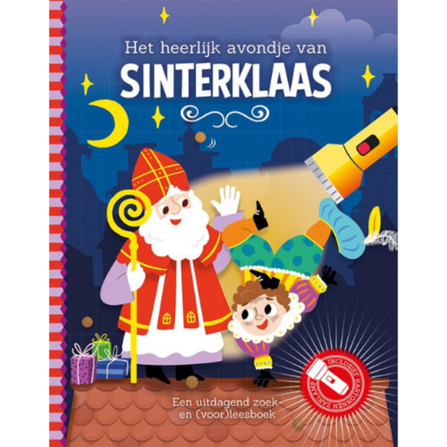 Zaklampboek, Het heerlijk avondje van Sinterklaas en Piet
