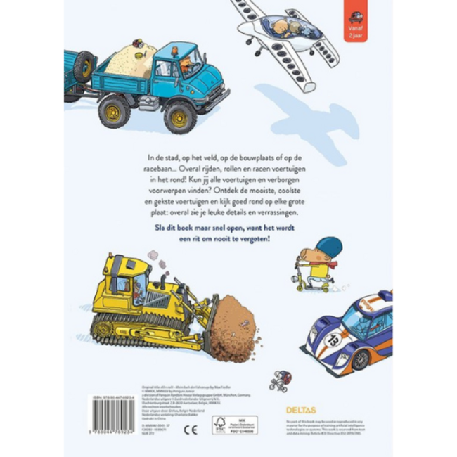 Deltas Vroem Vroem mijn voertuigen-zoekboek