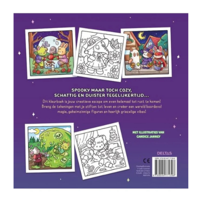 Deltas Spooky Moments - Cozy kleurboek