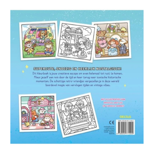 Deltas Cozy Vintage - Comfy kleurboek