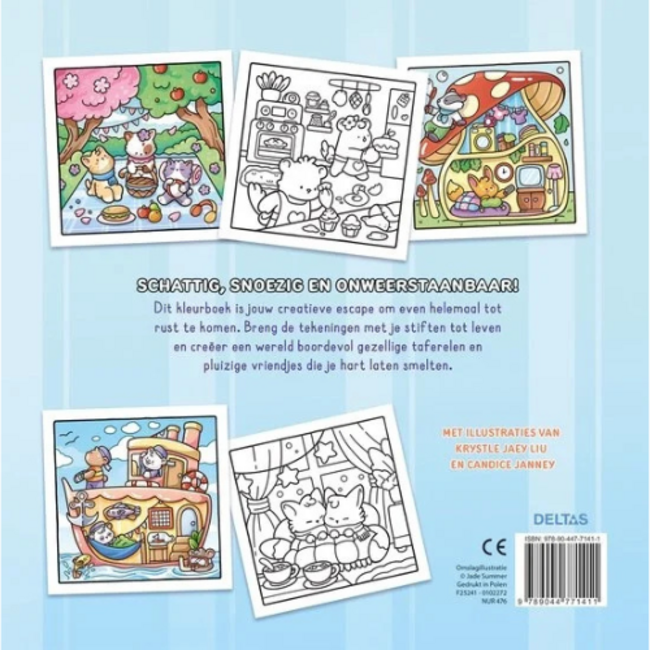 Deltas Comfy & Cute - Cozy kleurboek