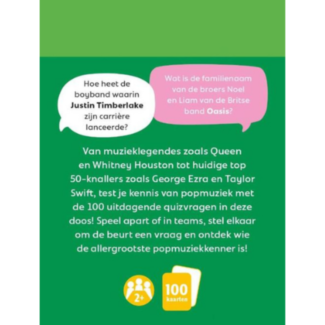 Deltas Let's Quiz! - Popmuziek