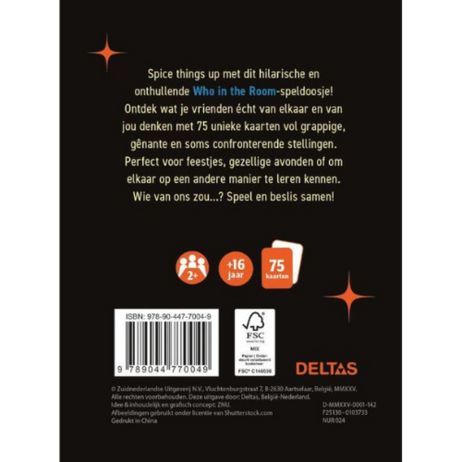 Deltas Who in the room - Party Games