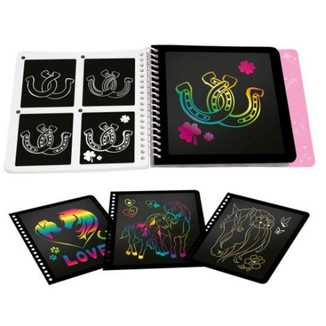 TOPModel TOPModel - Miss Melody mini Magic Scratch boek