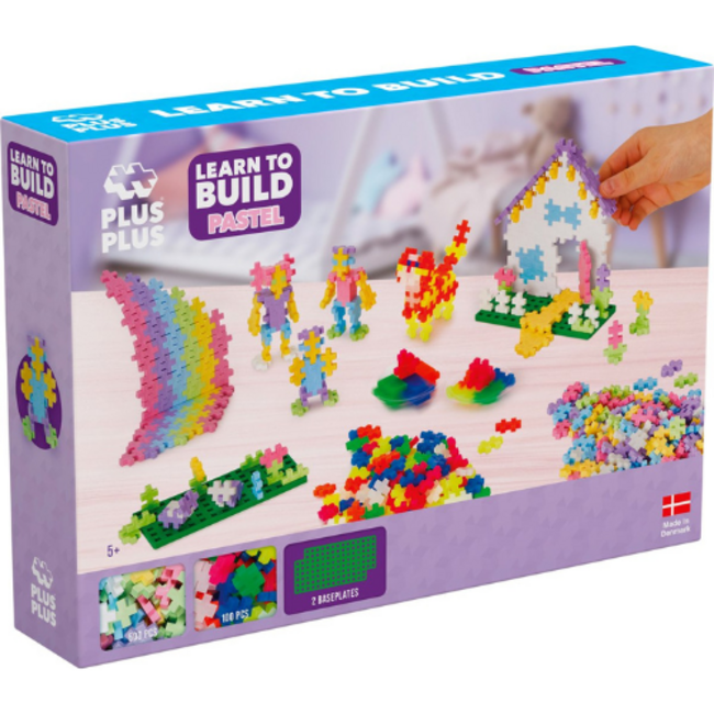 Plus Plus Plus-Plus Pastel Learn to Build