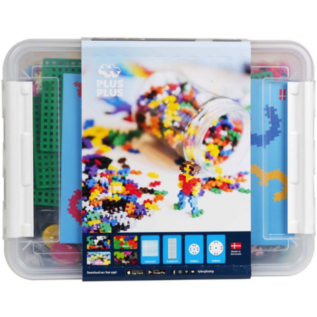 Plus Plus Storage Box mix / 4000 pcs