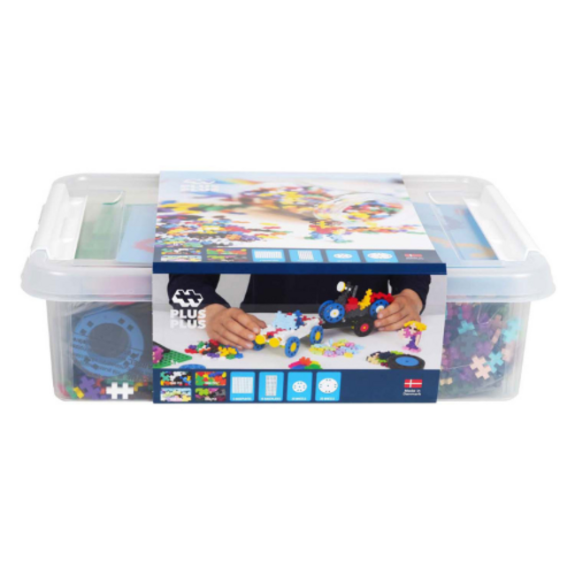 Plus Plus Storage Box mix / 4000 pcs
