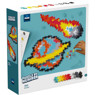 Plus Plus Plus-Plus Puzzle By Number Space 500pcs