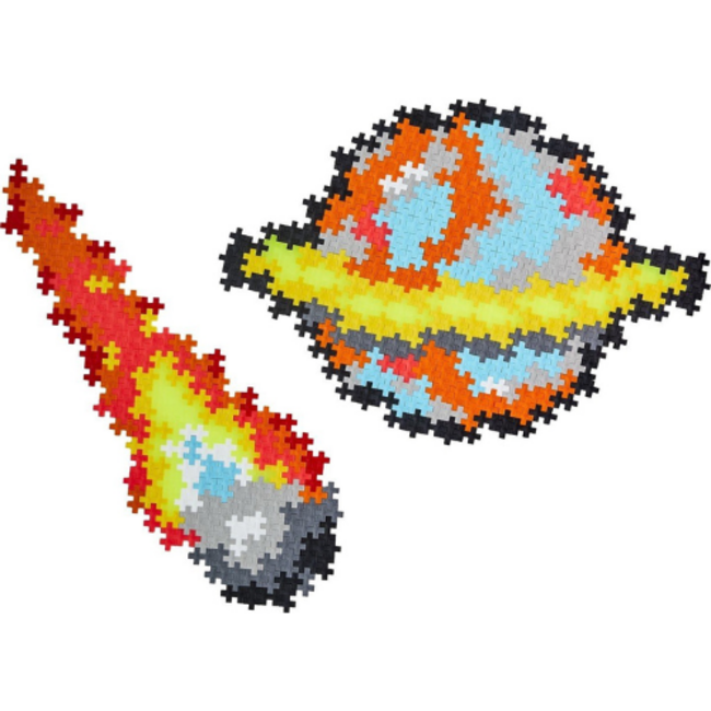 Plus Plus Puzzle By Number Space 500pcs