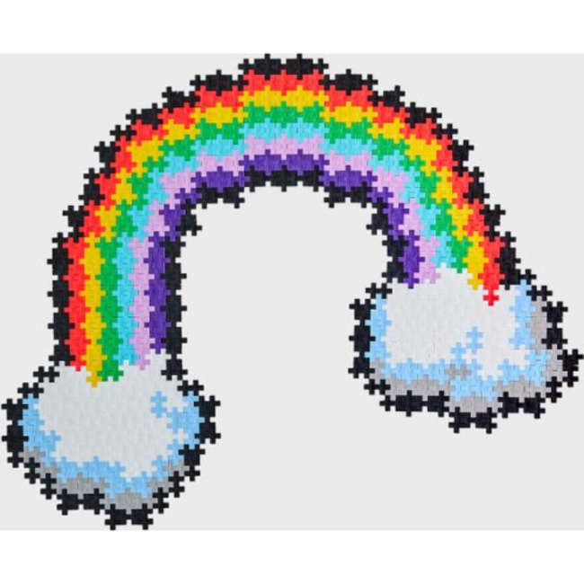 Plus Plus Puzzle By Number Rainbow 500pcs