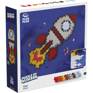 Plus Plus Plus-Plus Puzzle By Number Rocket 500pcs