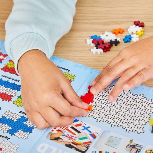 Plus Plus Learn To Build Flags of the World
