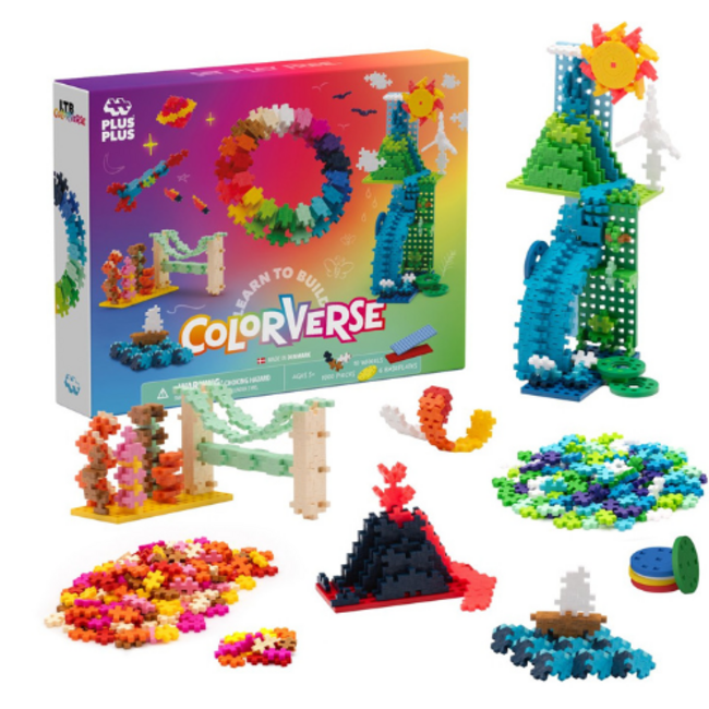 Plus Plus Learn to build Colorverse Super set