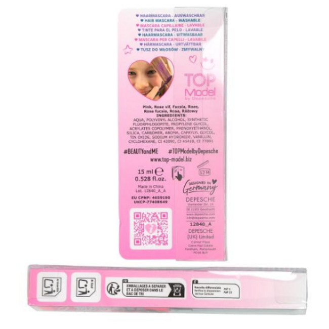 TOPModel TOPModel, Kinder make-up - Haarmascara BEAUTY and ME
